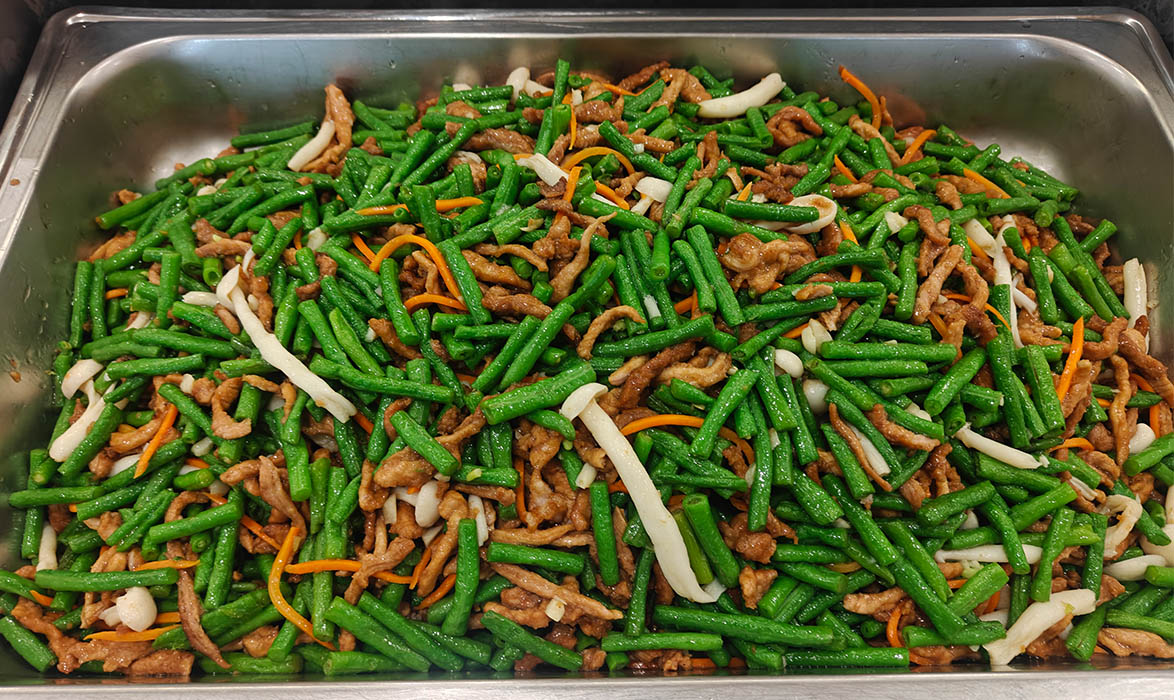 豇豆炒肉丝